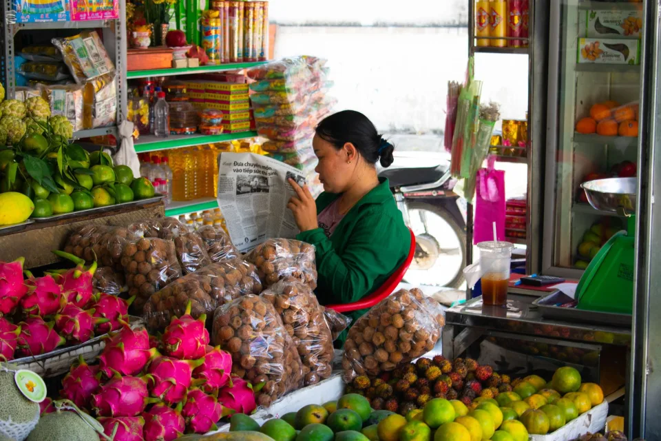 Kệ hàng tại Nguyễn Thị Diệu Hiền